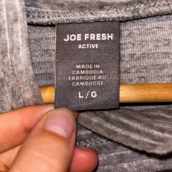 Joe Fresh Active - Grey cowl neck pullover sweater - Picture 3 of 4